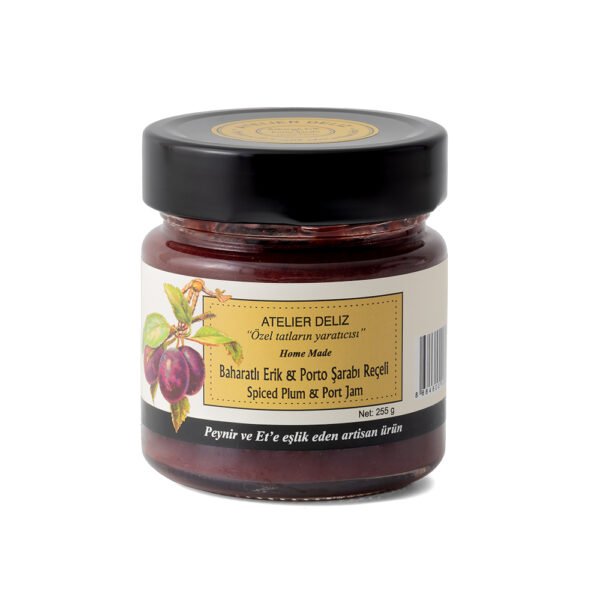 Baharatlı Erik & Porto Şarabı 255 gr