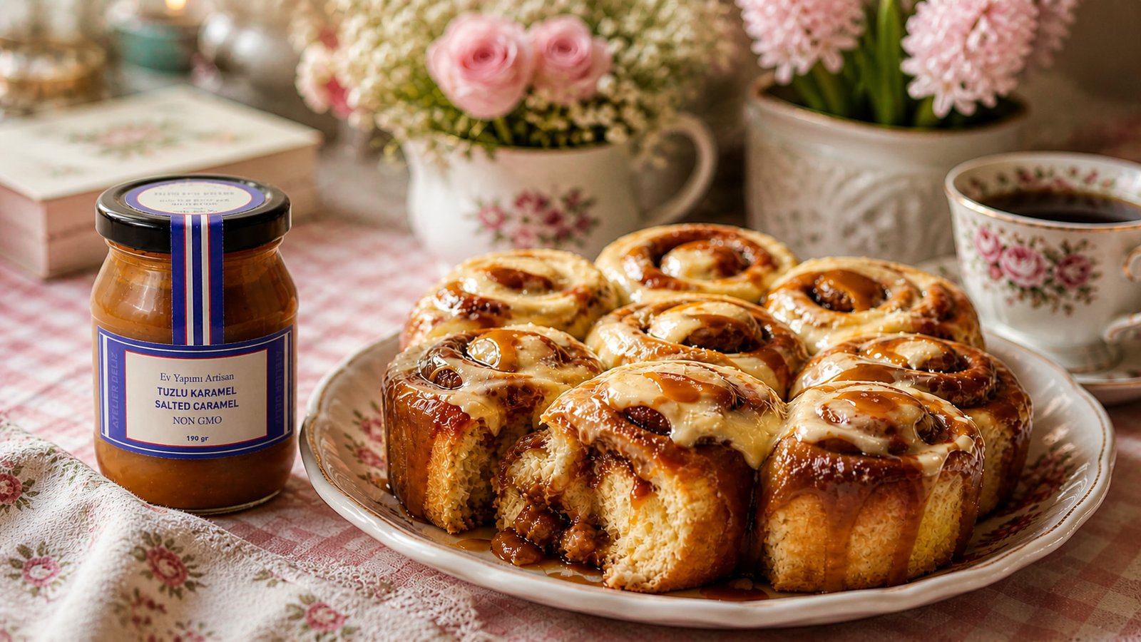 Tuzlu Karamel Tarçınlı Çörek