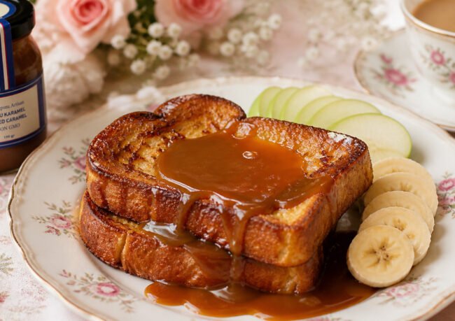 Atelier Deliz Tuzlu Karamel French Toast Tarifi