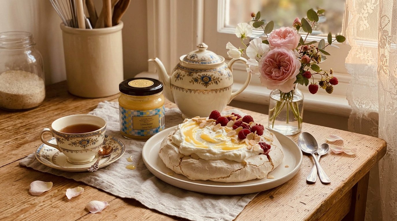 Lemon Curd Pavlova Tarifi
